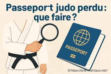 Passeport judo perdu : que faire pour le remplacer rapidement ?
