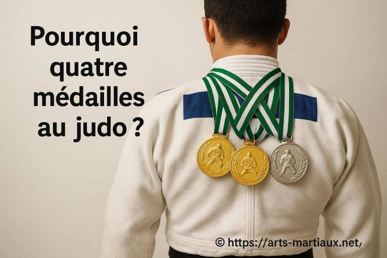 Pourquoi y a-t-il quatre médailles au judo ?
