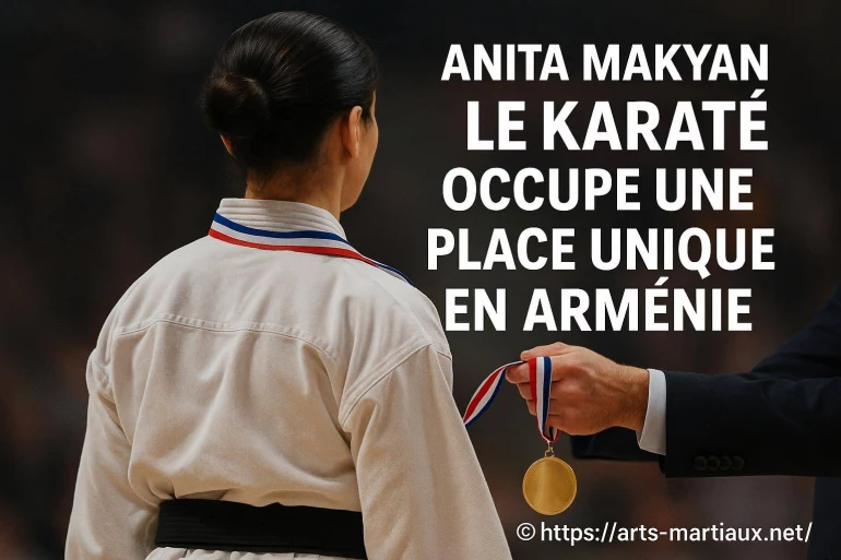 Anita makyan et la place unique du karaté en arménie