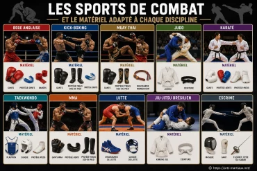 Les sports de combat et le matériel adapté à chaque discipline