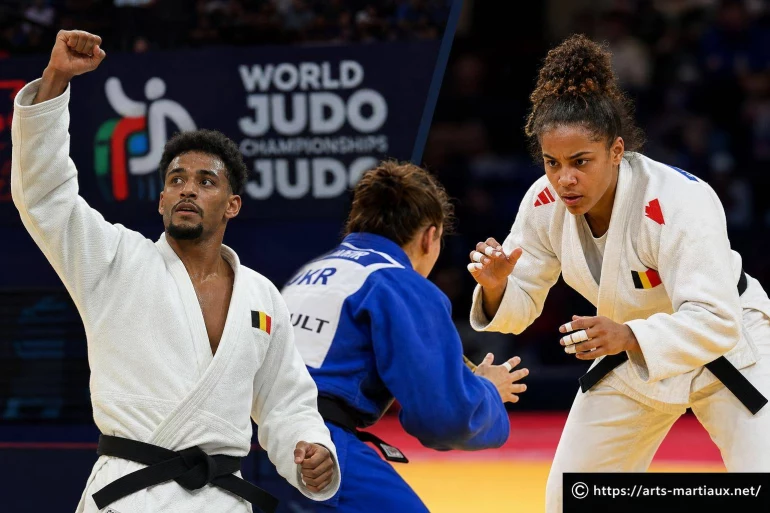 Joan-benjamin gaba en finale des mondiaux de judo, cysique vise le bronze
