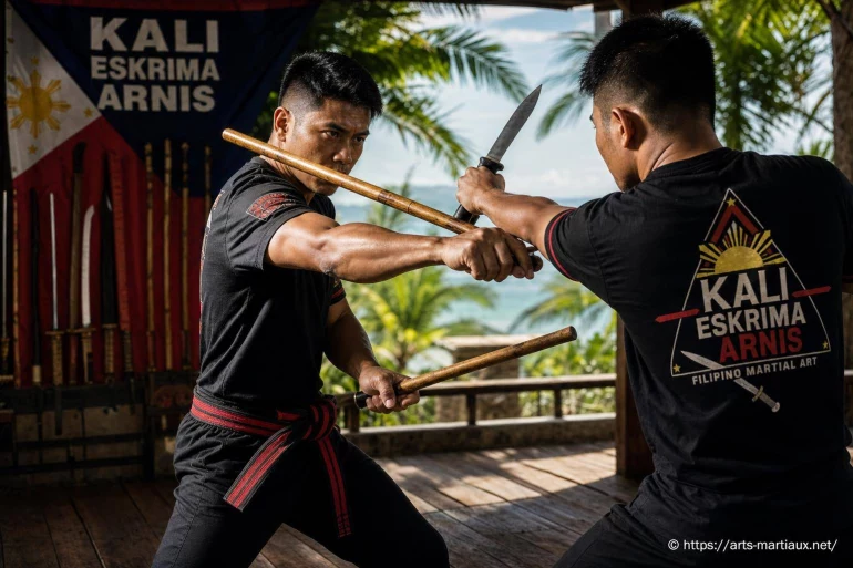 Kali Eskrima Arnis : découvrir le combat philippin aux bâtons et couteaux
