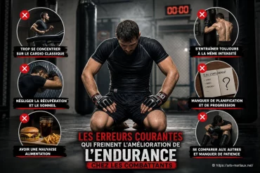 Les erreurs courantes qui freinent l’amélioration de l’endurance chez les combattants