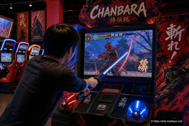 Découvrir le chanbara en arcade : jeux et expériences