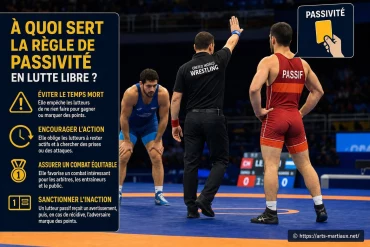 À quoi sert la règle de passivité en lutte libre ?