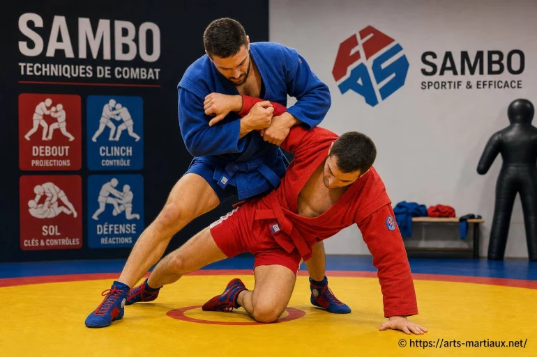 Techniques de combat Sambo : les bases à connaître