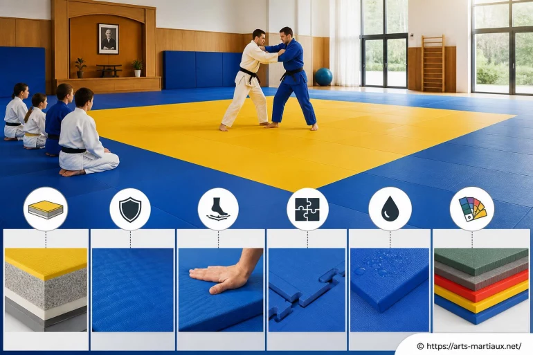 Comment choisir des tatamis de judo adaptés à un club ou à un dojo ?
