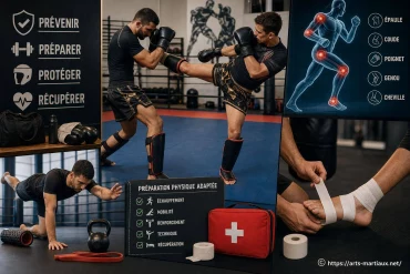 Prévenir et gérer les blessures courantes en sport de combat grâce à une préparation physique adaptée