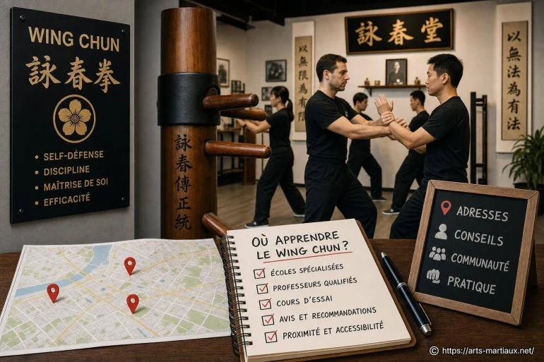 Où apprendre le Wing Chun ? Adresses et conseils pour débuter