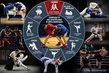 Sambo et arts martiaux : quelles différences entre ces disciplines de combat ?