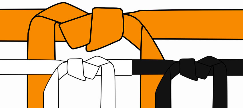 Les Ceintures au Judo