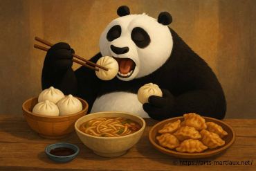 Que mange Po dans Kung Fu Panda ? Découvrez ses plats préférés