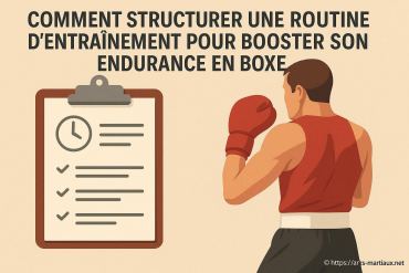 Comment structurer une routine d’entraînement pour booster son endurance en boxe ?