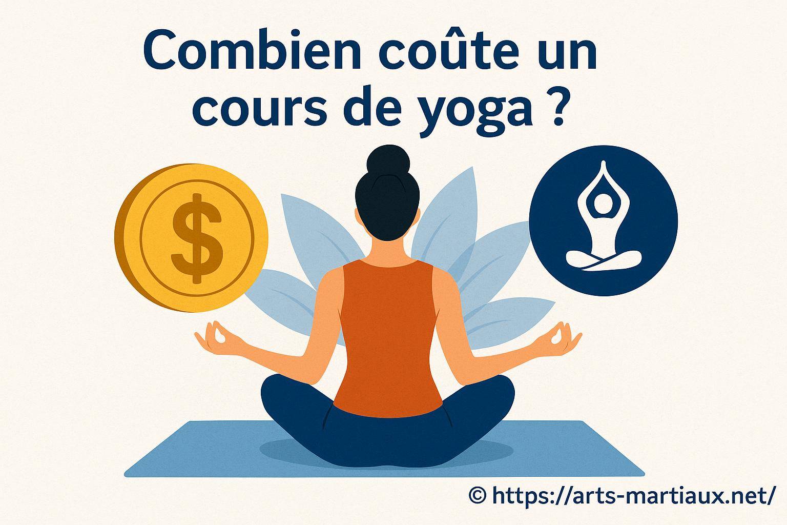 Combien coûte un cours de yoga ?