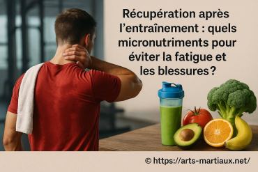 Récupération après l’entraînement : quels micronutriments privilégier pour éviter fatigue et blessures ?