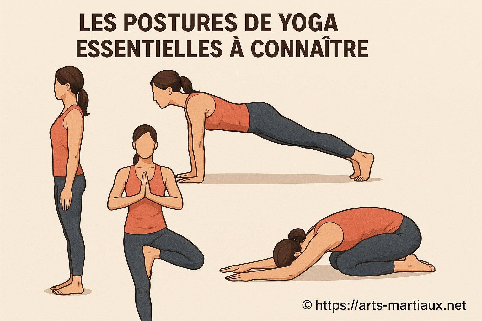 Les postures de yoga essentielles à connaître pour bien débuter