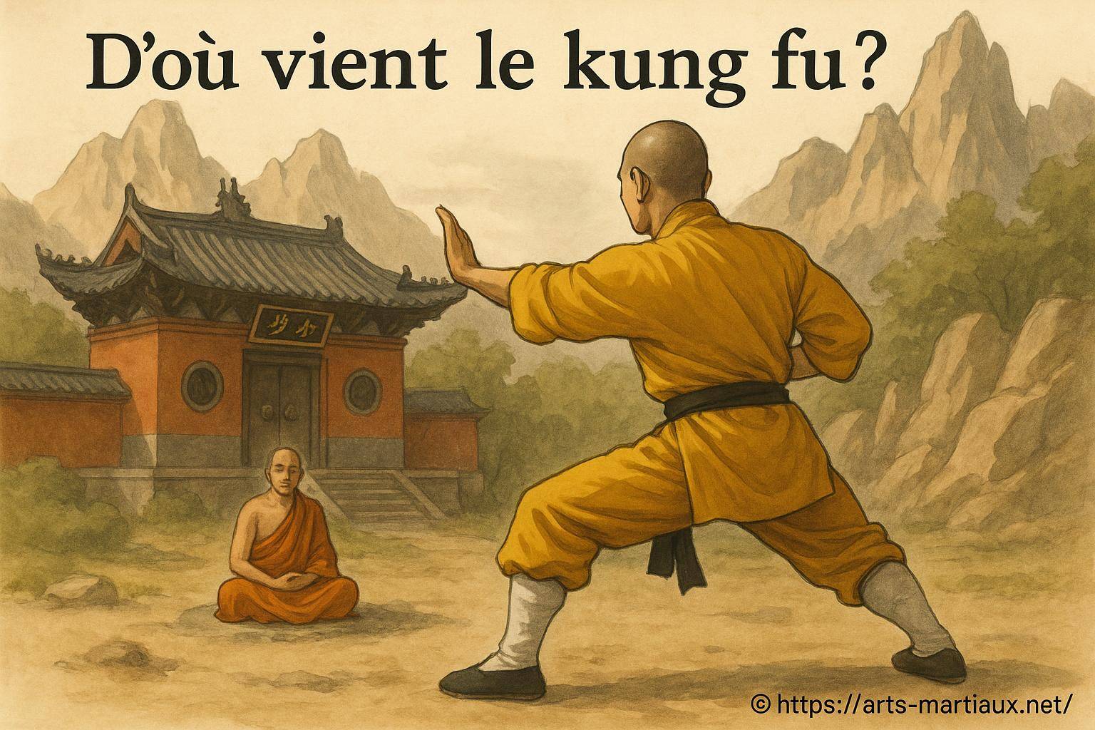 D’où vient le kung fu et quelles sont ses origines ?