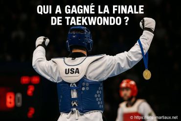 Qui a gagné la finale de taekwondo ?