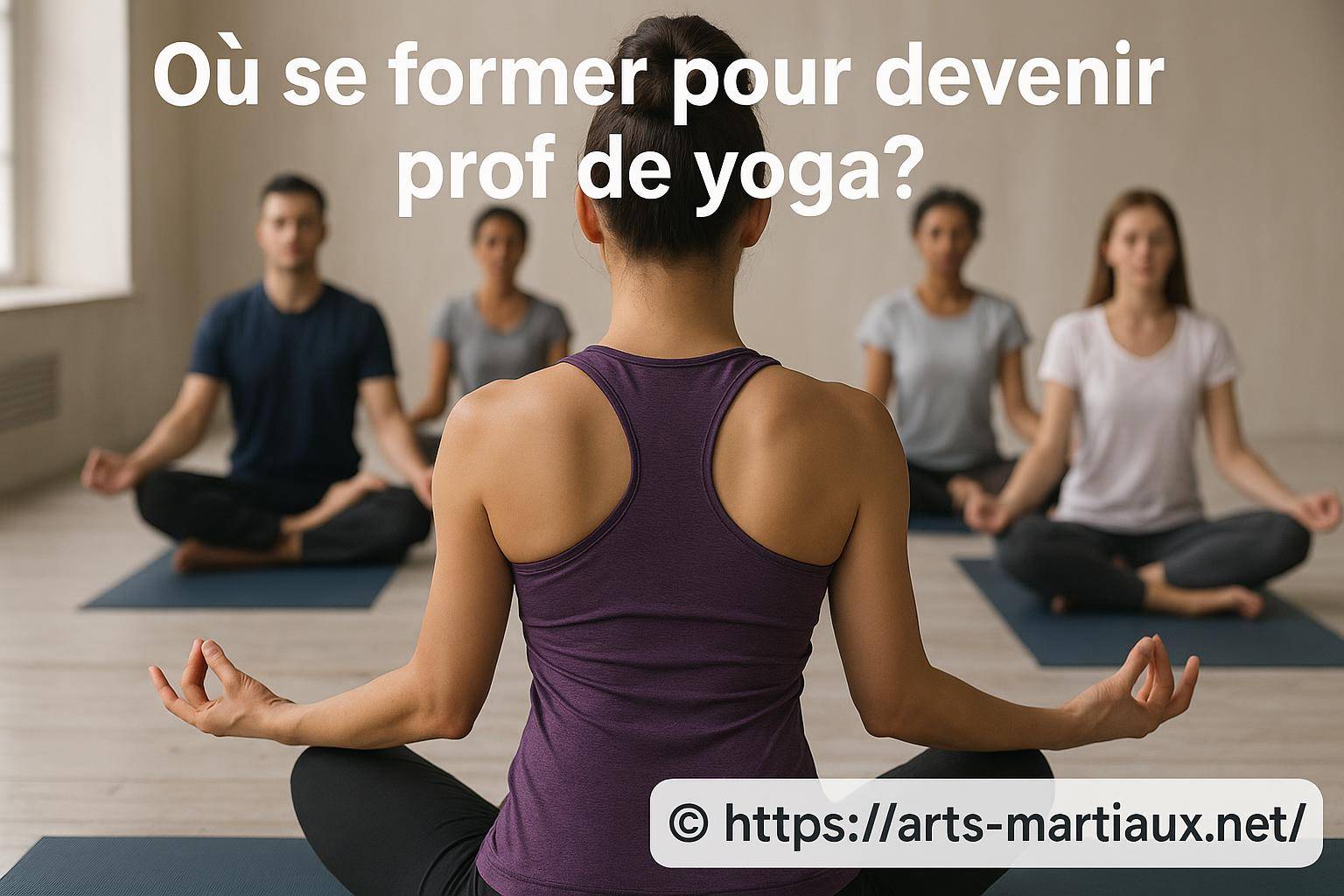 Où se former pour devenir prof de yoga ?