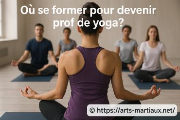 Où se former pour devenir prof de yoga ?