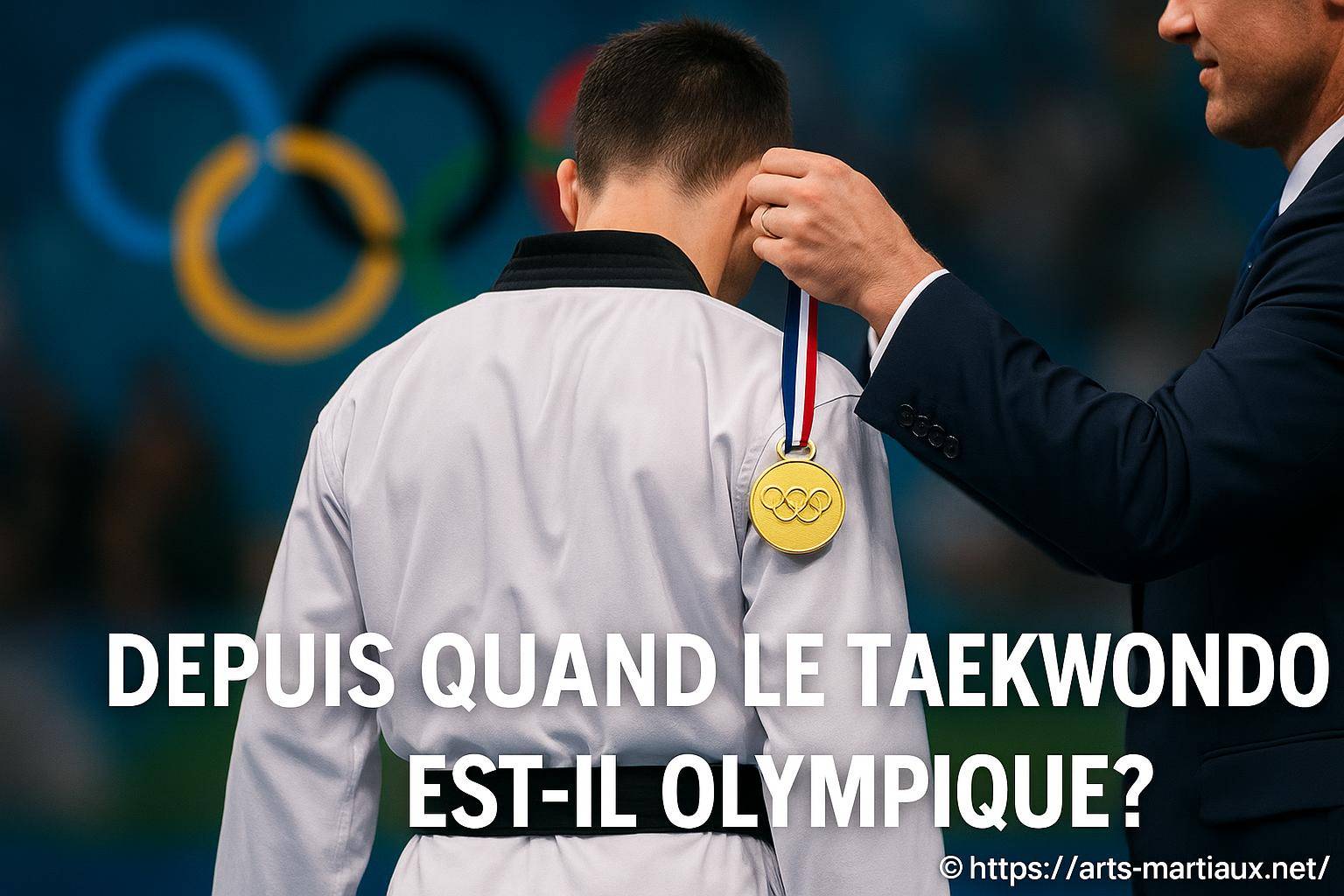 Depuis quand le taekwondo est-il olympique ?
