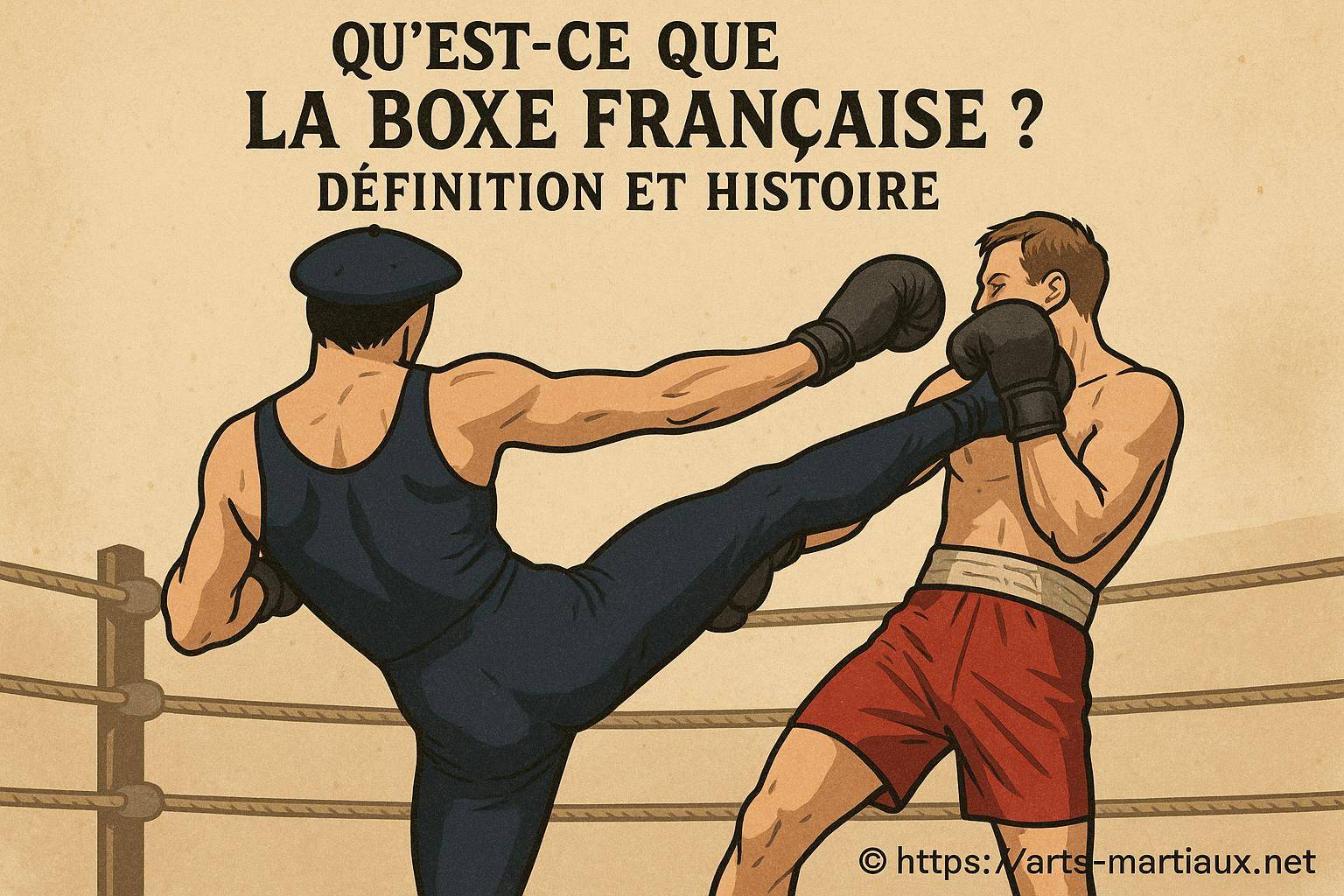 Qu'est-ce que la boxe française ? définition et histoire expliquées