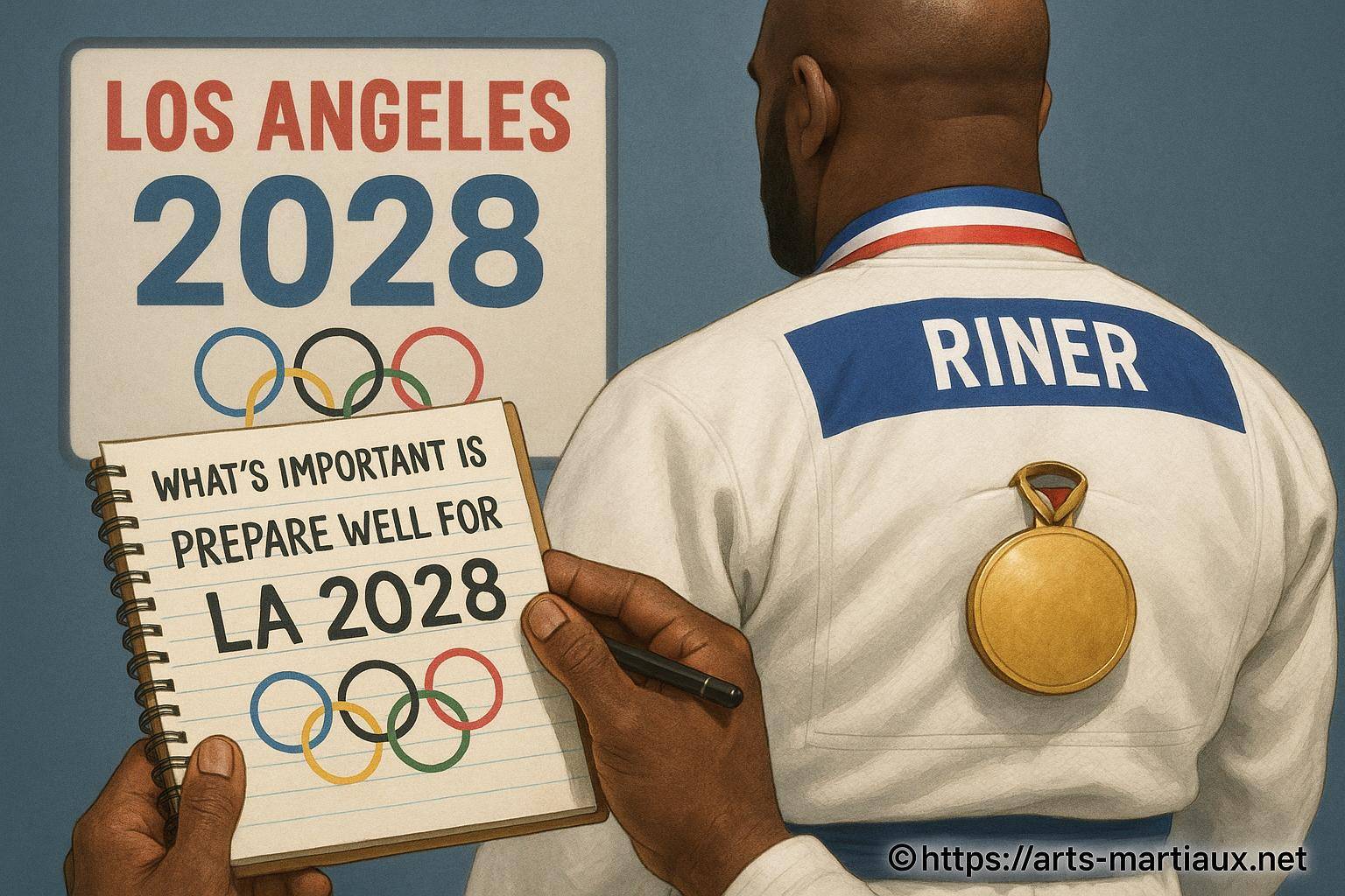 Teddy riner ne participera pas aux mondiaux de budapest pour préparer les jo 2028