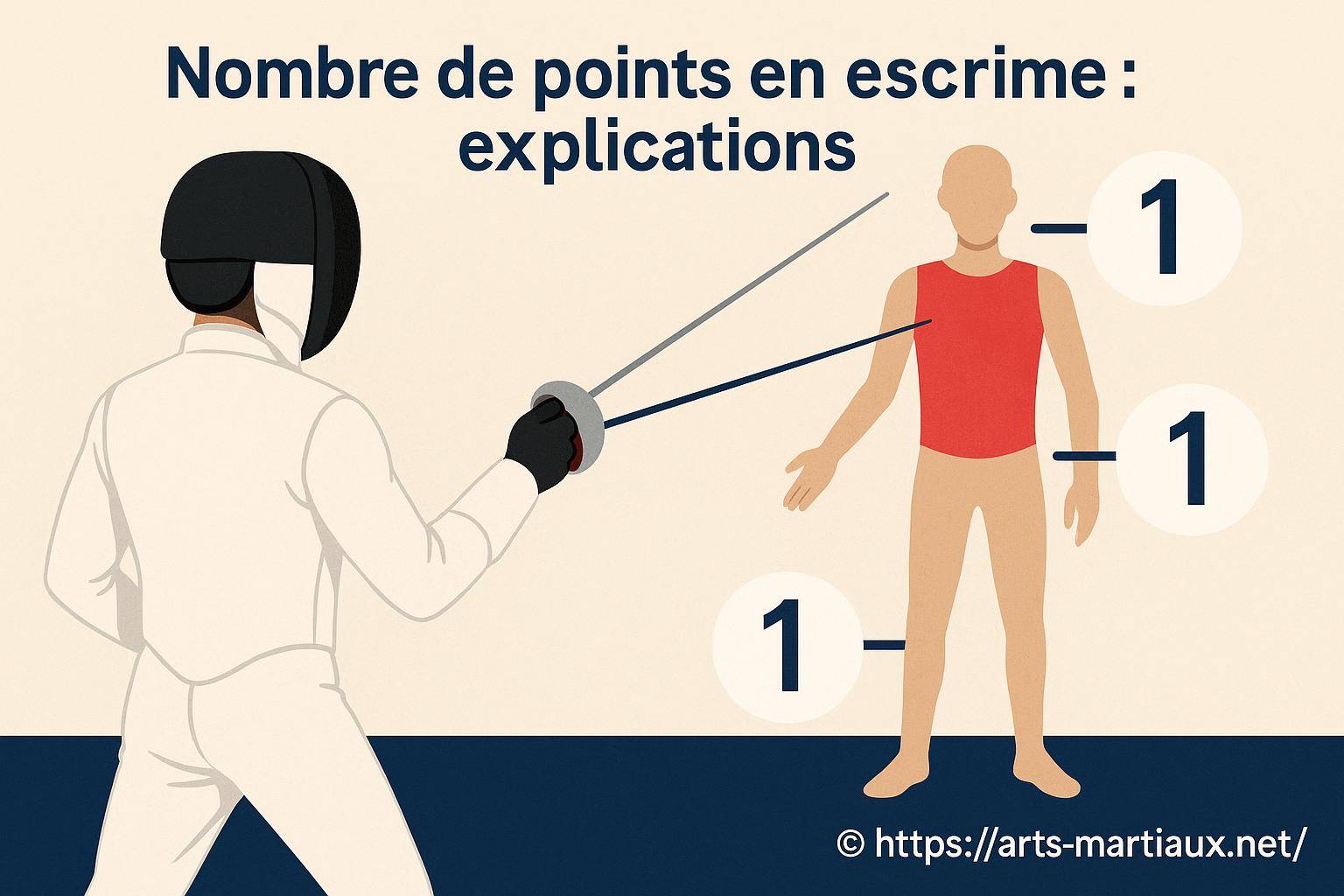 Nombre de points en escrime : comment ça fonctionne ?