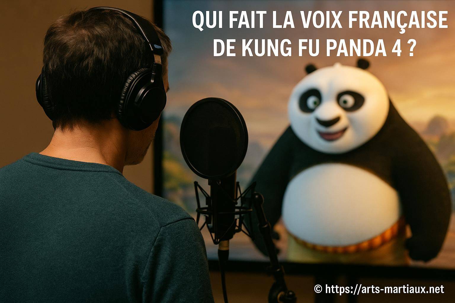 Qui fait la voix française de Kung Fu Panda 4 ?