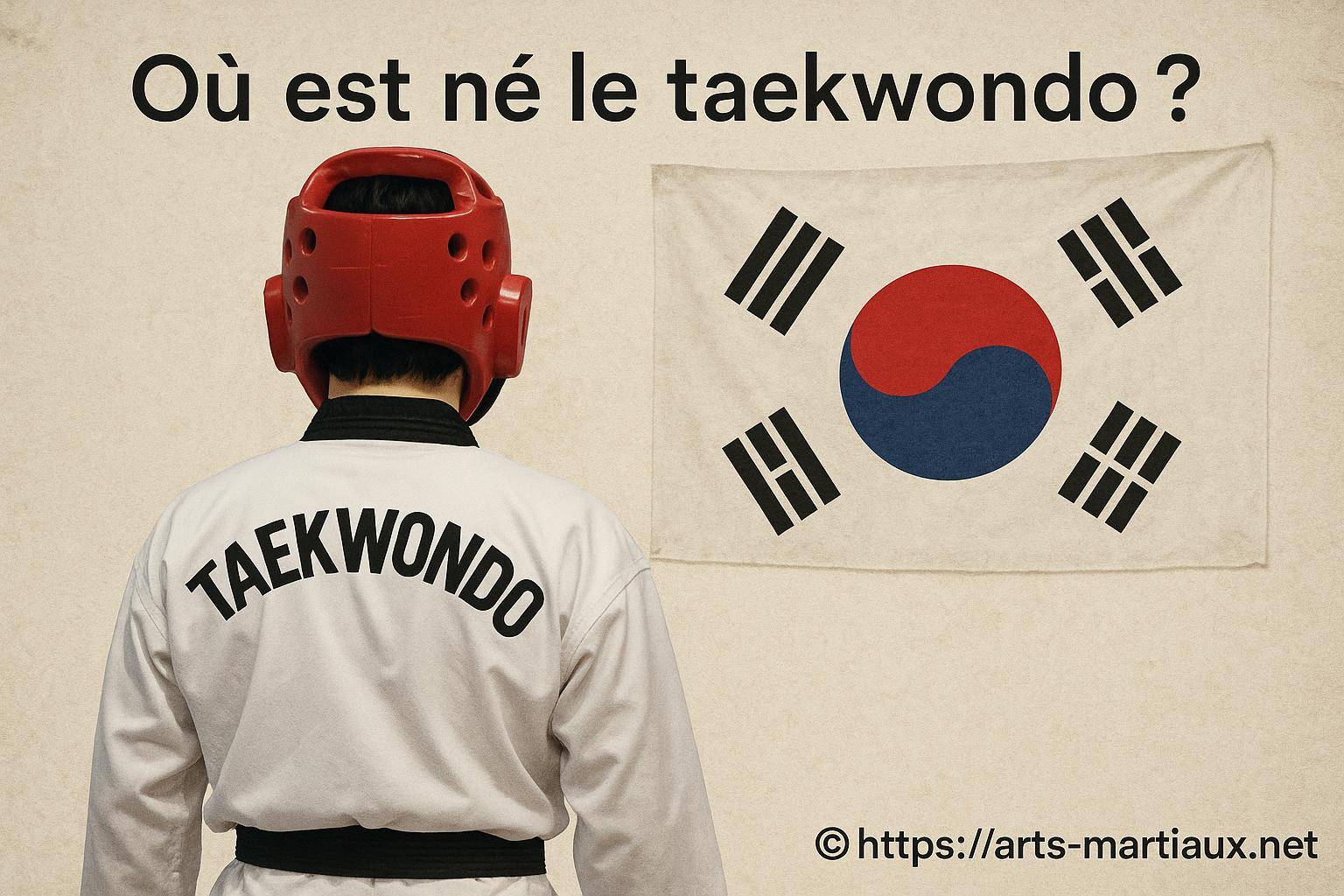 Où est né le taekwondo ?