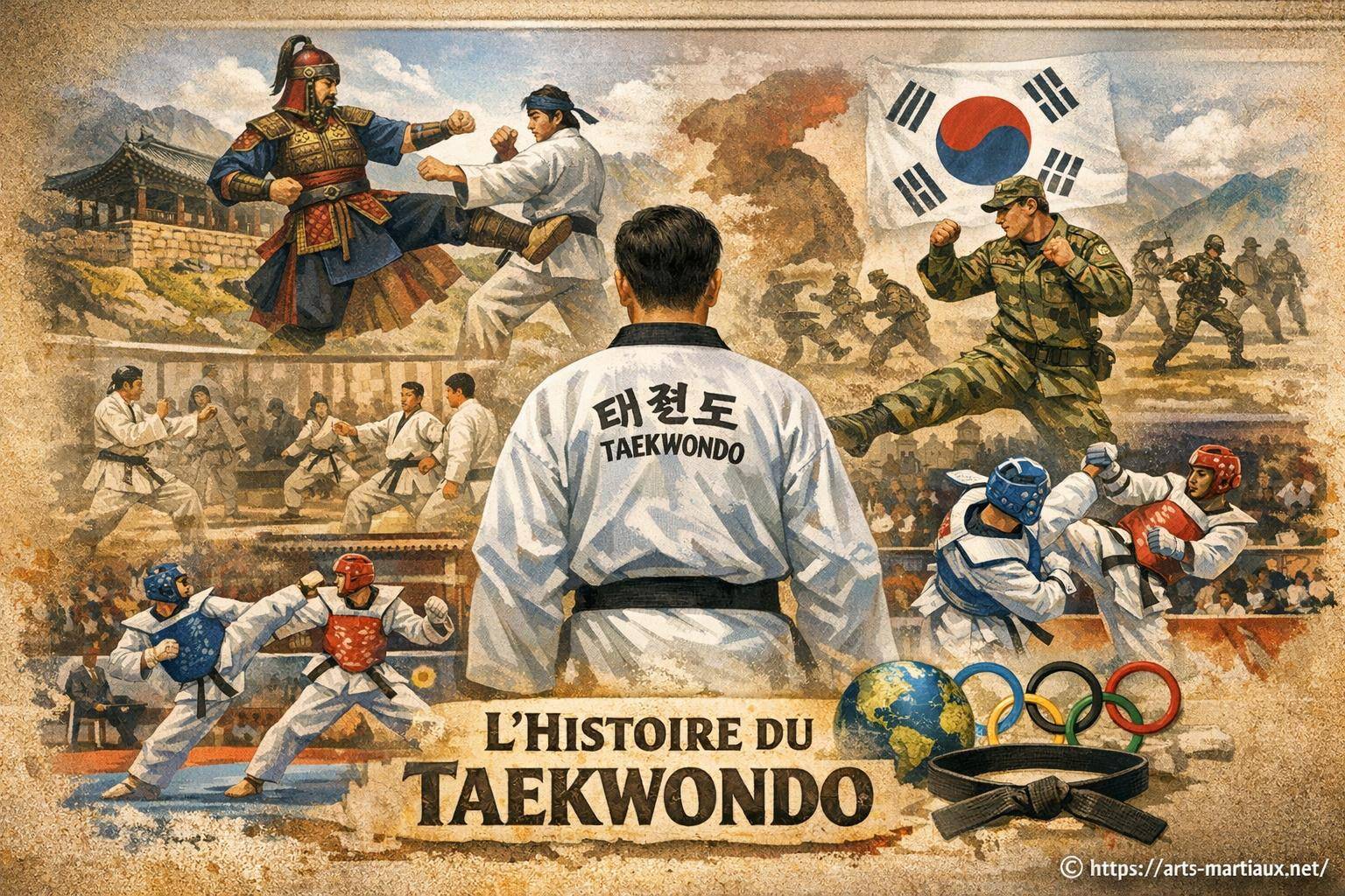Quelle est l’histoire du taekwondo ?