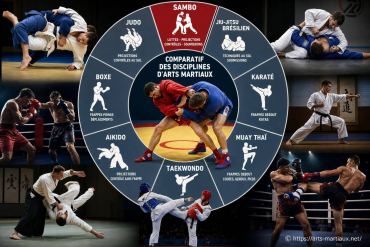 Sambo et arts martiaux : quelles différences entre ces disciplines de combat ?