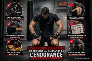 Les erreurs courantes qui freinent l’amélioration de l’endurance chez les combattants