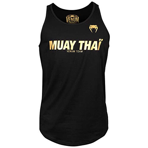 Venum, Muay Thai VT Débardeur, Homme, M, Noir/Or