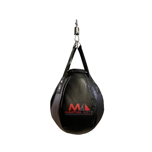 MA MARTIAL ARTS STYLE Sac de Frappe Professionnel Boxe Rond