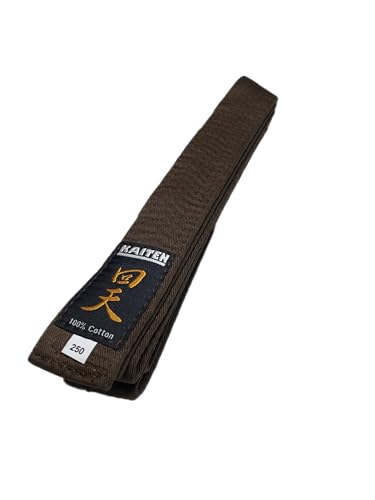 KAITEN Ceinture de karaté - 4 cm de large - Longueur : 230 à