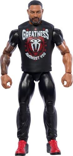 WWE Roman Reigns Figurine articulée de 15 cm à collectionner