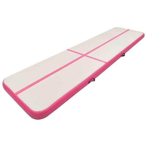 Tapis de yoga gonflable avec pompe - 600 x 100 x 15 cm - Tis