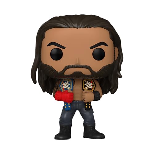 Funko Pop! WWE: Roman Reigns with Belts - Figurine en Vinyle