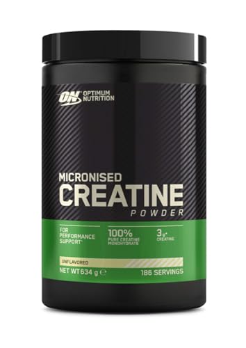 Optimum Nutrition Créatine Micronisée en Poudre, Sans Arôme,