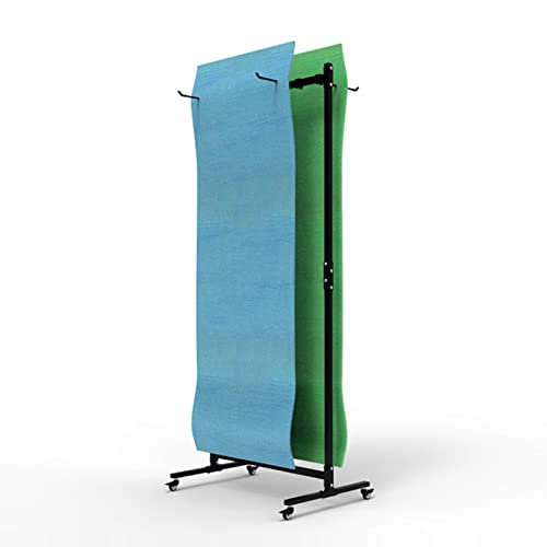 Chariot de rangement pour tapis de yoga avec roulettes - Gra