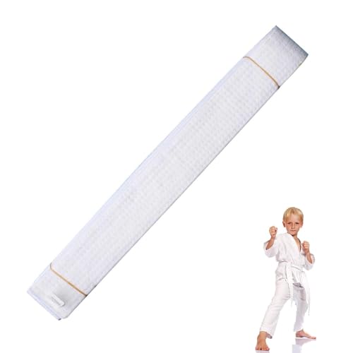 THXFUNAREA 260 * 4CM Ceinture Judo Blanche,Ceinture Blanche 
