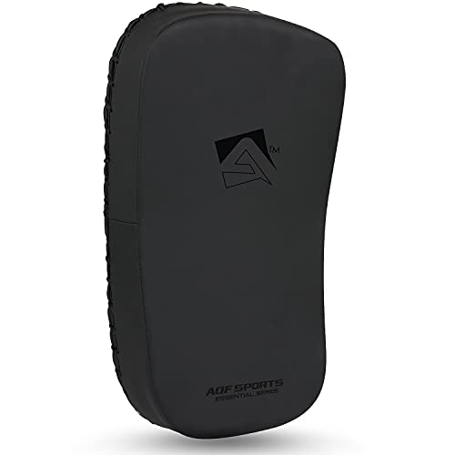 AQF Bouclier De Boxe Coussin De Bras Courbé pour Coups Thai