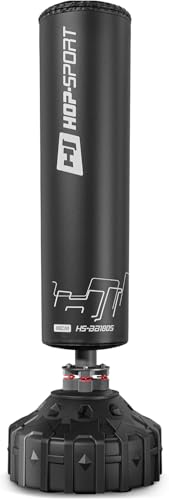 HOP-Sport® Sac de Frappe sur Pied 180 cm x 32 cm HS-BB180S, 