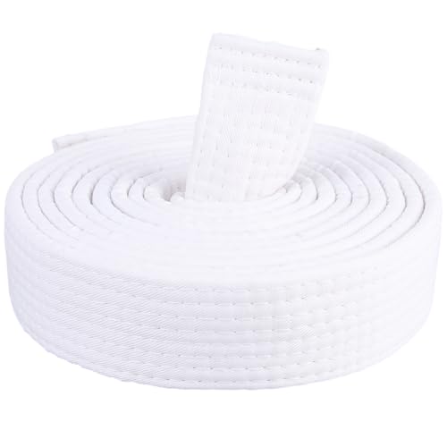 CREATCABIN Ceintures Karaté Blanches Polyester pour Arts Mar