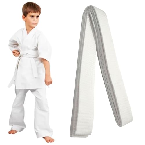 COYUN 1 Pièces 220CM Ceinture Judo Blanche, Ceinture Blanche