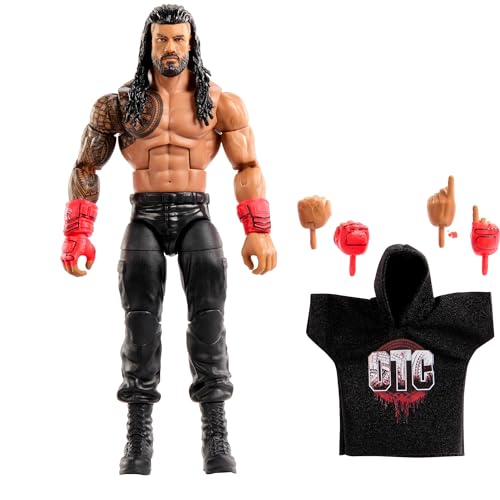 WWE Figurine articulée Élite Roman Reigns de 15 cm à Collect