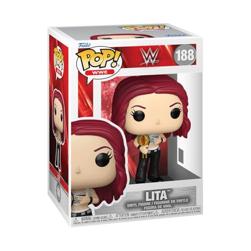 Funko Pop! WWE: WWE 8 - Lita - Figurine en Vinyle à Collecti