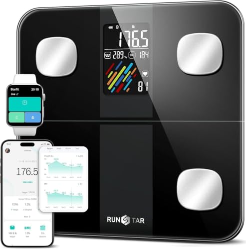RunSTAR Pese Personne Intelligent, Balance Pese Personnes Ha