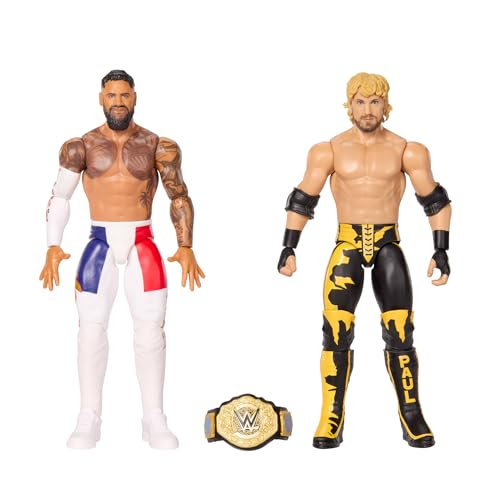 Mattel WWE Main Event Showdown Coffret de 2 Figurines et Acc
